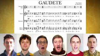 The Kings Singers  Gaudete arr Brian Kay [upl. by Tollmann532]