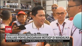 Evaluasi Penyelenggaraan MotoGP di Mandalika [upl. by Ariaet709]