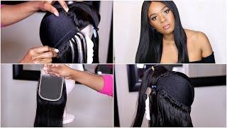 STEP BY STEP TUTORIAL ON HOW TO MAKE A WIG  EASY BEGINNER FRIENDLY FT WESTKISS HAIR  OMABELLETV [upl. by Hatch]