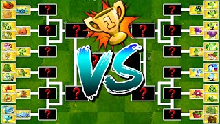 PvZ 2 BIG Tournament  Who Will Win  Plant vs Plant Challenge [upl. by Sholom]