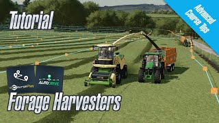 AutoDrive and Courseplay for Forage Harvesters  FS22 [upl. by Halden412]