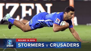 Stormers v Crusaders  Super Rugby 2019 Rd 14 Highlights [upl. by Cross]