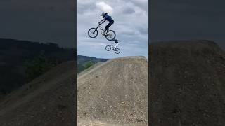 Overshooting the dirt jump at winterberg🤯 bikepark [upl. by Aluino]