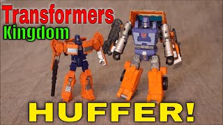 Transformers WFC Kingdom Huffer  GotBot true Review NUMBER 835 [upl. by Cheffetz385]