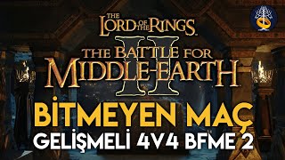 BFME 2de Bitmeyen Takım Maçı ROTWK  The Battle for Middleearth II  Yüzüklerin Efendisi [upl. by Fielding]