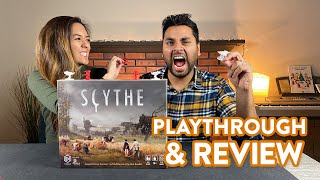 Scythe board game  Playthrough amp Review [upl. by Yclek]