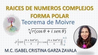 Raíces de Números Complejos en Forma Polar Moivre [upl. by Holli]