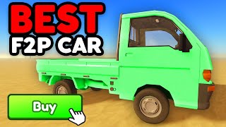 Why The NEW Kei Truck is the BEST FREE Car in a Dusty Trip Roblox [upl. by Downing]