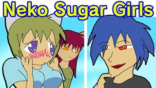 Friday Night Funkin Nyan Neko Sugar Girls  Sugoi Song  Fan Anime Mod FNF MODHard NNSG [upl. by Nealson63]