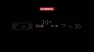 How to solve this exponential equation maths [upl. by Aipmylo]