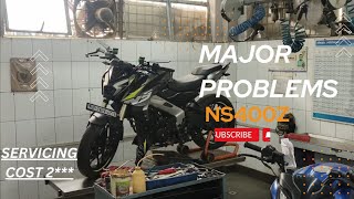 Major Problems In Ns400z  Cheapest Servicing Cost  Highly Maintainance  Dont Buy ❌ [upl. by Delainey]