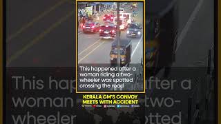 Kerala CM Pinarayi Vijayan’s Motorcade Meets With Accident In Thiruvananthapuram  WION Shorts [upl. by Roseanne567]