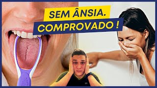 COMO RASPAR A LÍNGUA SEM TER ÂNSIA DE VÔMITO [upl. by Iruy]