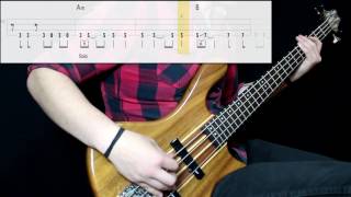 Metallica  Thorn Within Bass Cover Play Along Tabs In Video [upl. by Rooney]