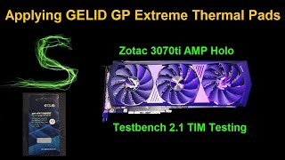 Applying GELID GP Extreme Thermal Pads [upl. by Aineg]