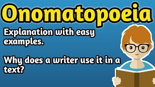 What is onomatopoeia  Onomatopoeia  Figure of speech  Definition and examples of onomatopoeia [upl. by Algernon]