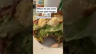 Score this burger 🍔 food short youtubeshorts [upl. by Pamella]