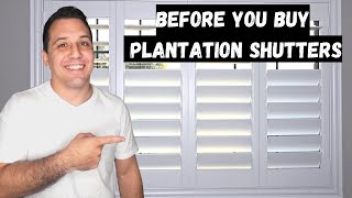 Beginners Guide to Plantation Shutters  Complete Shoppers Checklist [upl. by Lael]