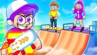 I Pretended to be a NOOB in Realistic Skateboard Simulator… [upl. by Nimar]