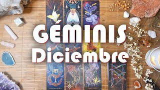 GÉMINIS DICIEMBRE ♊ Nuevas ideas conversaciones y liberación [upl. by Enelrac]