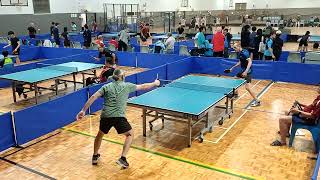 2024 pennants table tennis div 1 Pascal Mias vs Aino Miquel french set 5 [upl. by Quirita]