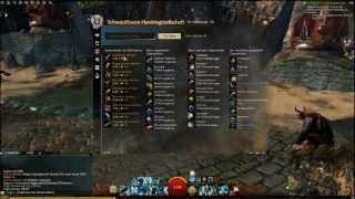 Guild Wars 2 HandelspostenAuktionshaus Guide einfaches GoldEdelsteine farmen [upl. by Reube]