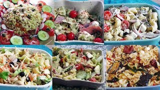 6 Salades de pâtes faciles et rapides [upl. by Rodie]