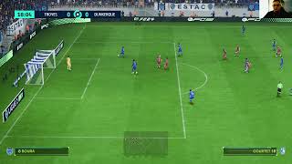 ESTAC Troyes My reactions and comments gameplay EA Sports FC 24 [upl. by Obocaj]