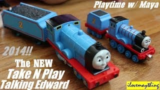 Unboxing the New 2014 Take N Play Talking Edward  Thomas amp Friends [upl. by Mela686]