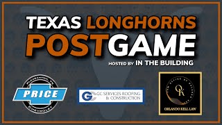 Longhorns Postgame  Week 2 at Michigan [upl. by Ahsatin]