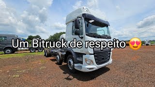 DAF CF 310 BITRUCK 8X2 UM ESPETÁCULO DE CAMINHÃO 😍 [upl. by Inattirb406]