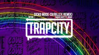 Travis Scott  SICKO MODE ft Drake Skrillex Remix [upl. by Hurlow284]