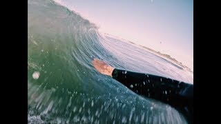 Summer Swells  Narragansett Town Beach  GoPro POV [upl. by Ynes530]