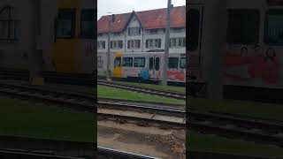 Einfahrt U3 Vaihingen Bf trainspotting Stuttgart [upl. by Giliane279]