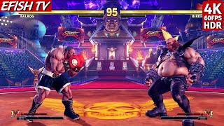 Balrog vs Birdie Hardest AI  Street Fighter V [upl. by Procora]