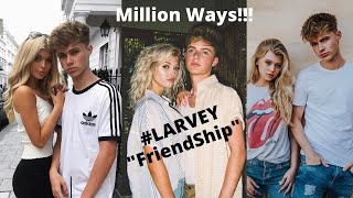 Loren Gray X HRVY LARVEY  quotFriendshipquot  Million Ways [upl. by Vina189]