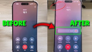 iOS 18 call recording not showing Easy Fix [upl. by Nyledam615]