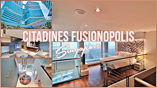 CITADINES Fusionopolis Singapore Room Tour  RemsVlogs Philippines [upl. by Nana]