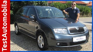 ŠKODA Fabia Mk1  2005 14 benzinac Test [upl. by Heyde526]