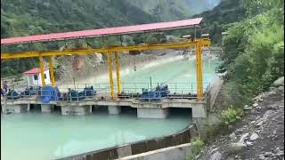 SNHEP 25 MW Water Filling  Hydropower Nepal [upl. by Teillo234]