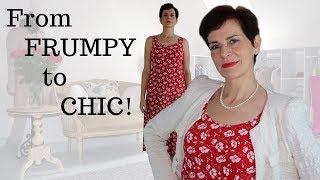 Frumpy To Chic  How To Get Great Style From A Bad Dress [upl. by Romo]