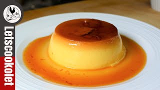 Creme Caramel Chefs Recipe [upl. by Adnilrem]