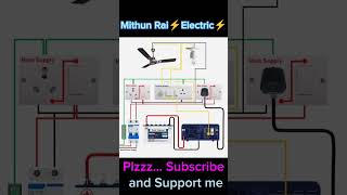 Inverter Wiring Connection ।। diagram electric mithunraielectric bijliboardwiring [upl. by Notsgnal]