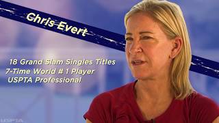 Tennis legend Chris Evert on the Importance of Coaching [upl. by Ferrel]