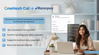 Seamless Scheduling amp Payment Collection with OneHash Cal  Razorpay Integration [upl. by Atiuqrahc]