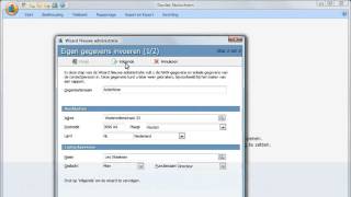 Davilex Software  Nieuw administratie aanmaken gebaseerd op een bestaande [upl. by Dasie]