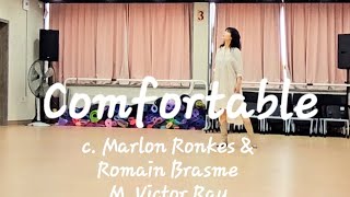 ComfortableVictor Ray Line Dance48c 4w Intermediate [upl. by Assilanna214]