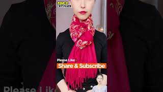 Top 3 Silk Scarf Tie Methods  Stylish Headscarf  Wear Gilrs Necktie Part050124 scarftie hijab [upl. by Ahsikin431]