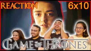 FIRST TIME WATCHING GOT  6x10 quotThe Winds of Winterquot Reaction and Review [upl. by Schalles]