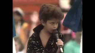 Bruno Mars performance at Aloha Bowl 1990 [upl. by Walford]